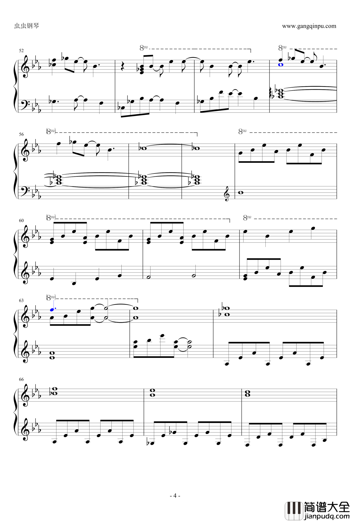 Do_You_Want_to_Build_a_Snowman钢琴谱_easier_version_冰雪奇缘