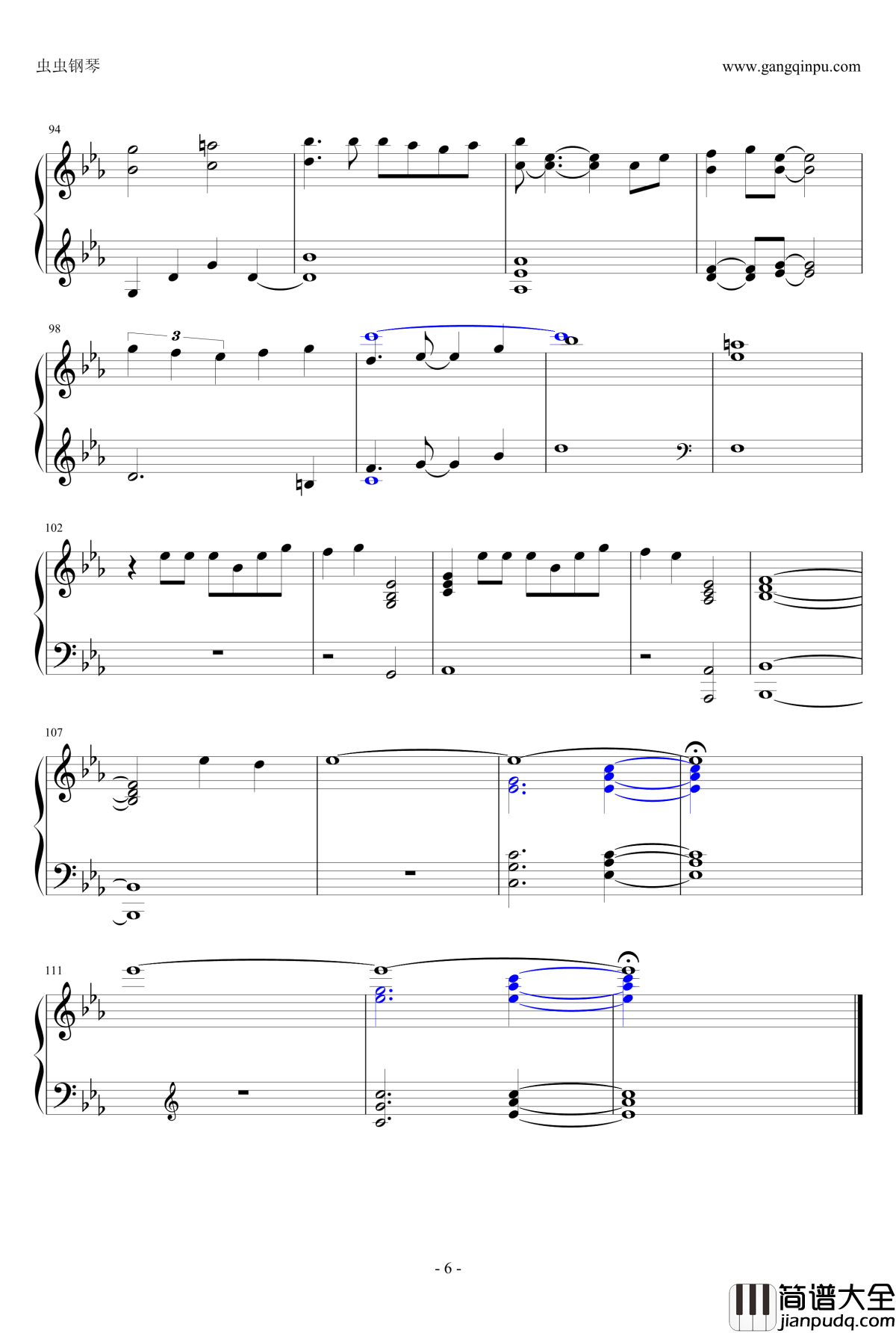 Do_You_Want_to_Build_a_Snowman钢琴谱_easier_version_冰雪奇缘