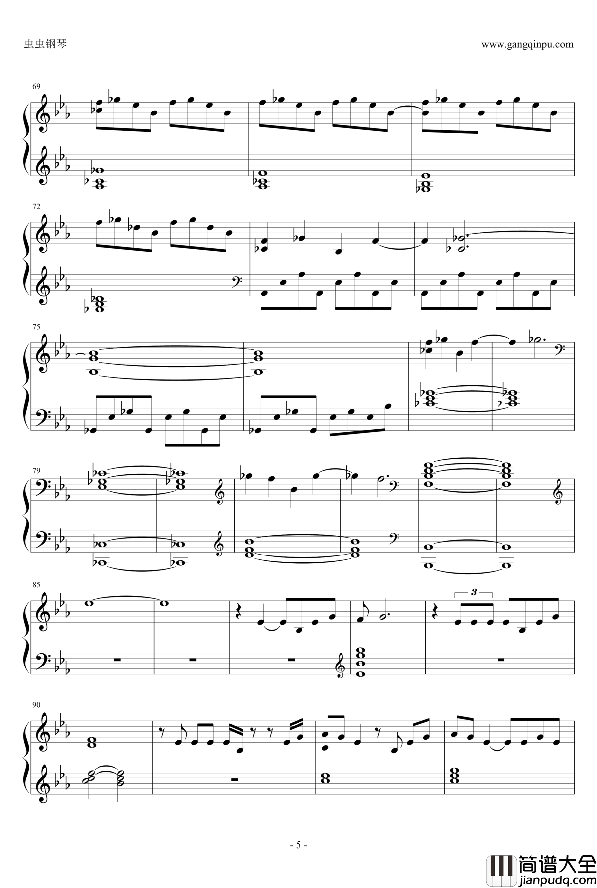 Do_You_Want_to_Build_a_Snowman钢琴谱_easier_version_冰雪奇缘