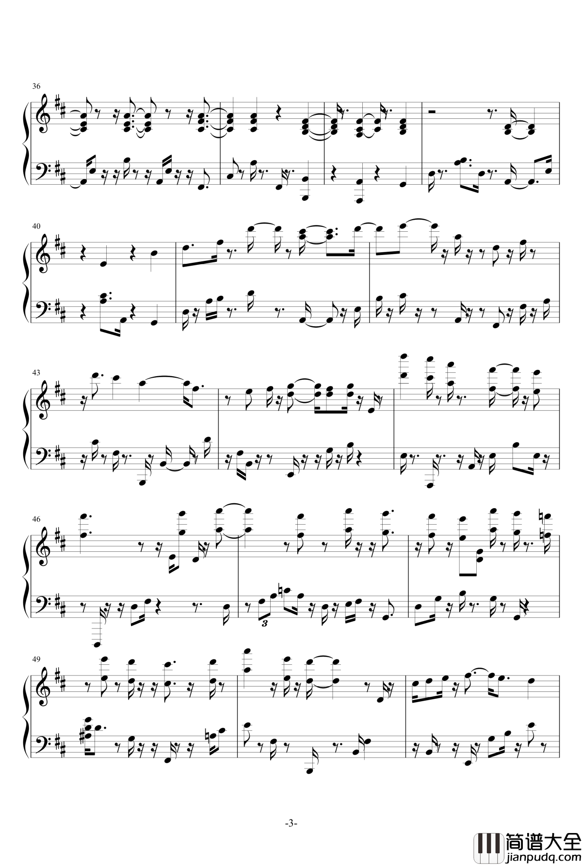 怪钢琴谱_飞腾哈哈