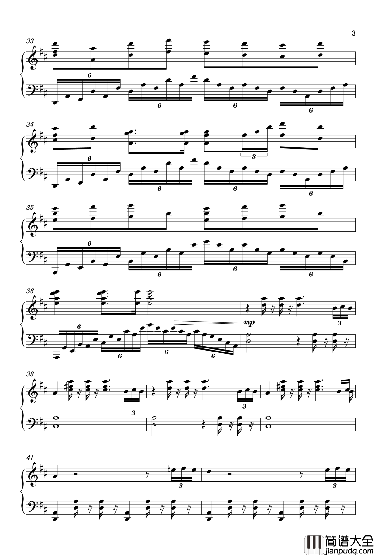 原创小舞曲钢琴谱_nyride