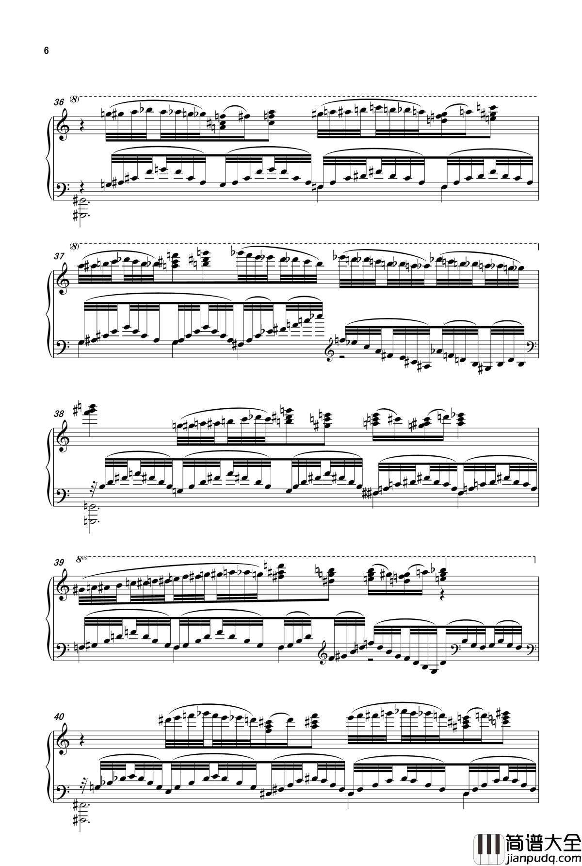 森林之夜钢琴谱_曲乐曲乐乐