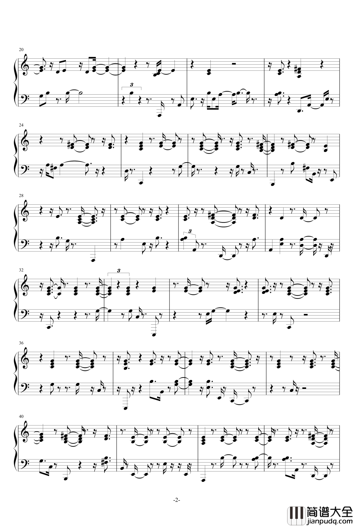 幻境钢琴谱_飞腾哈哈