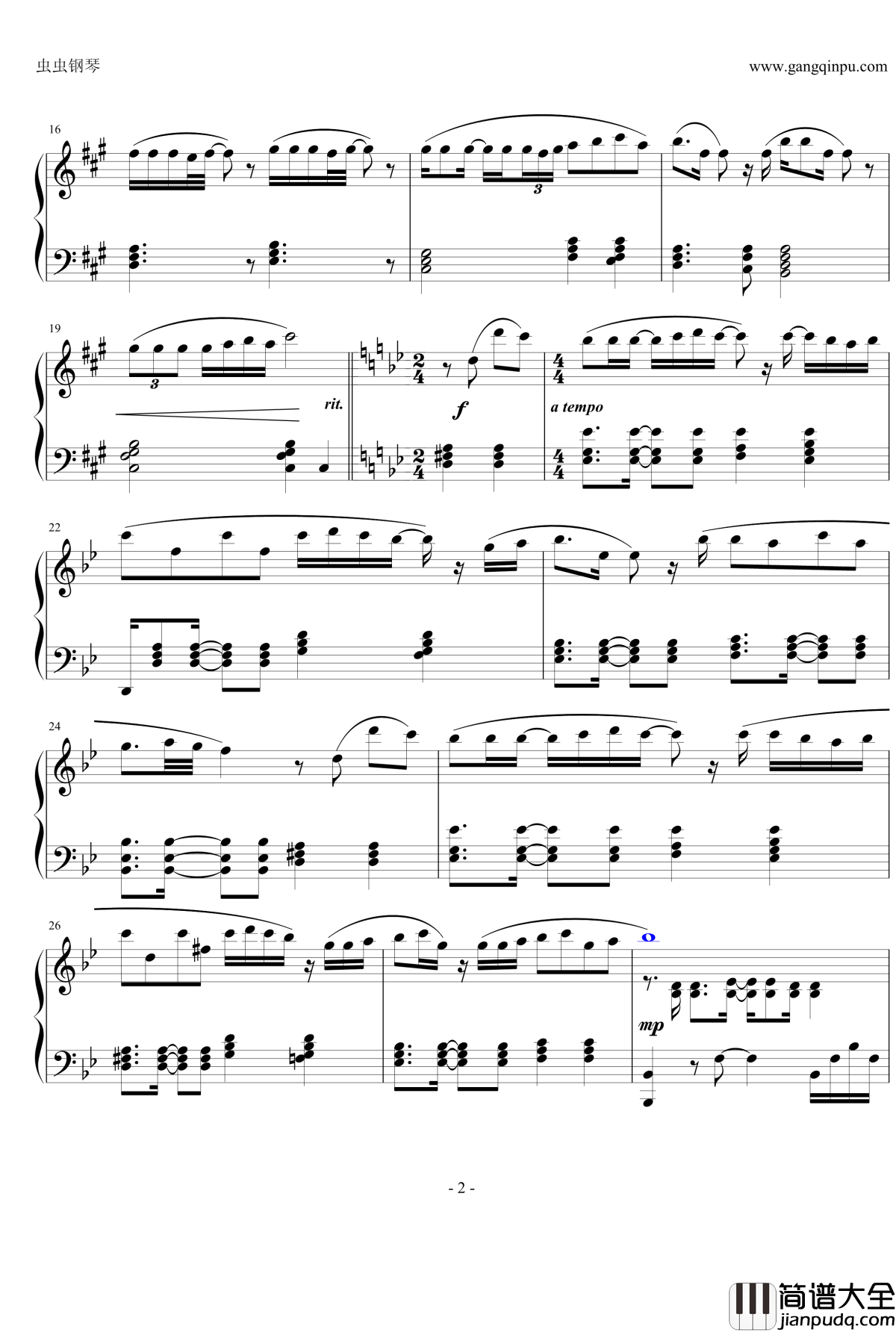 初日钢琴谱_钢琴独奏_AKB48_Show_竹内美宥版