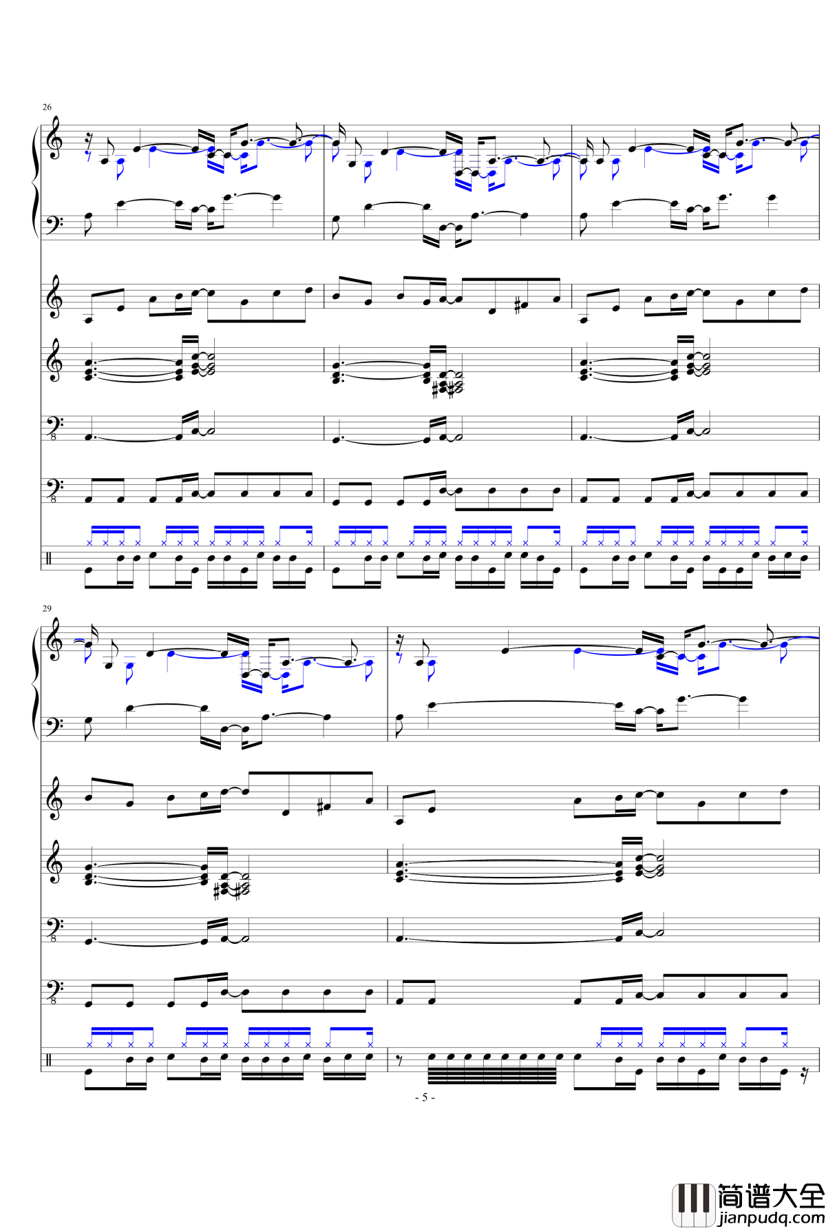 Day_OFF钢琴谱_lcx64579