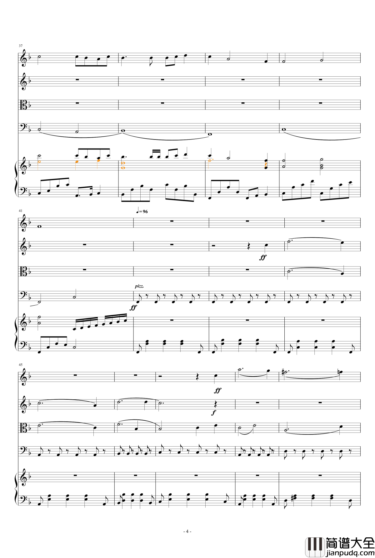 Flower钢琴谱_孙浩宇