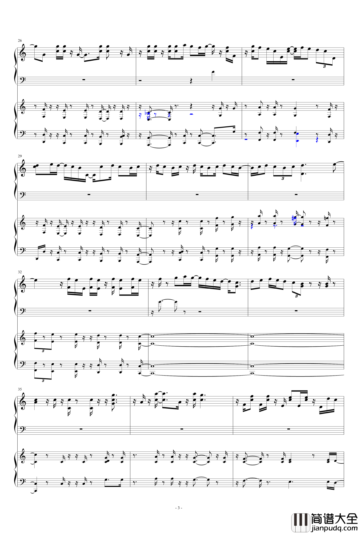 小星星钢琴谱_变态版_第一章_11269395384