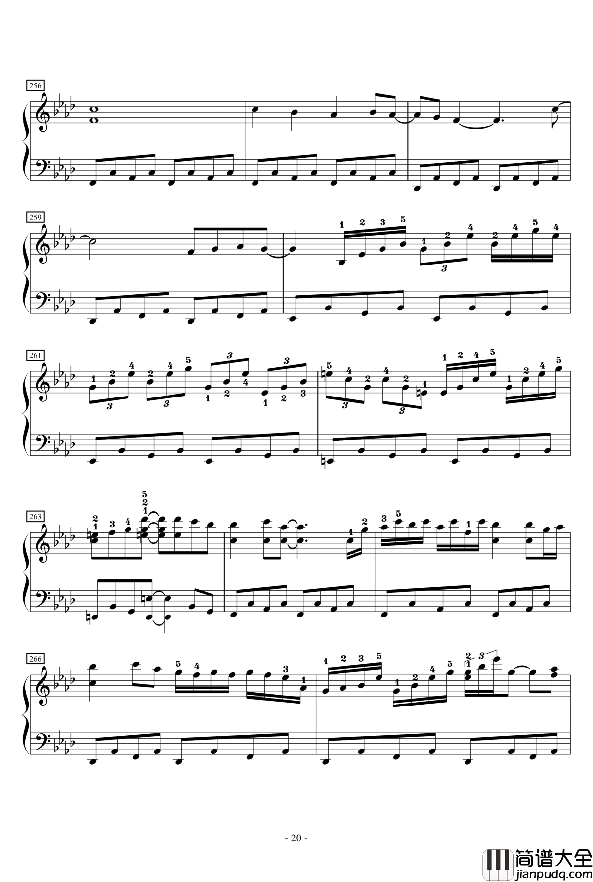 狂気の飛翔幻想響钢琴谱_88鍵盤酷使録_东方永夜抄