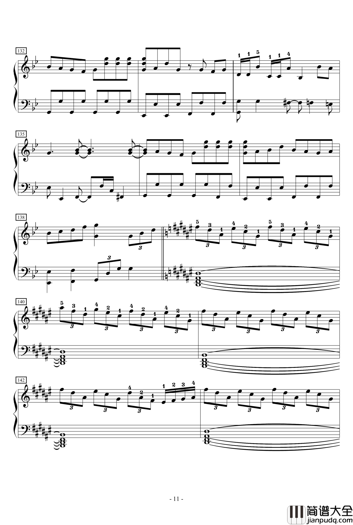 狂気の飛翔幻想響钢琴谱_88鍵盤酷使録_东方永夜抄