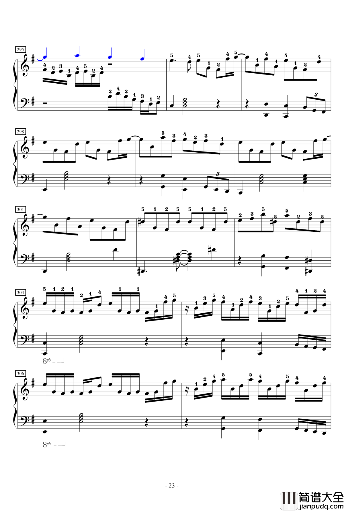 狂気の飛翔幻想響钢琴谱_88鍵盤酷使録_东方永夜抄