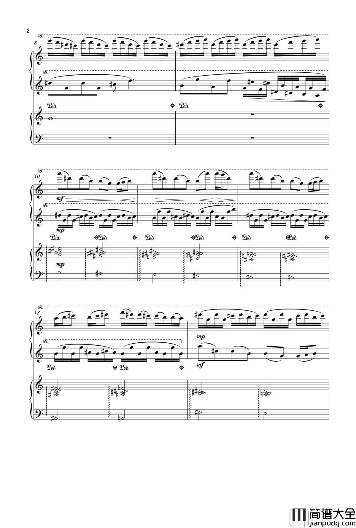 魔镜钢琴谱_曲乐曲乐乐