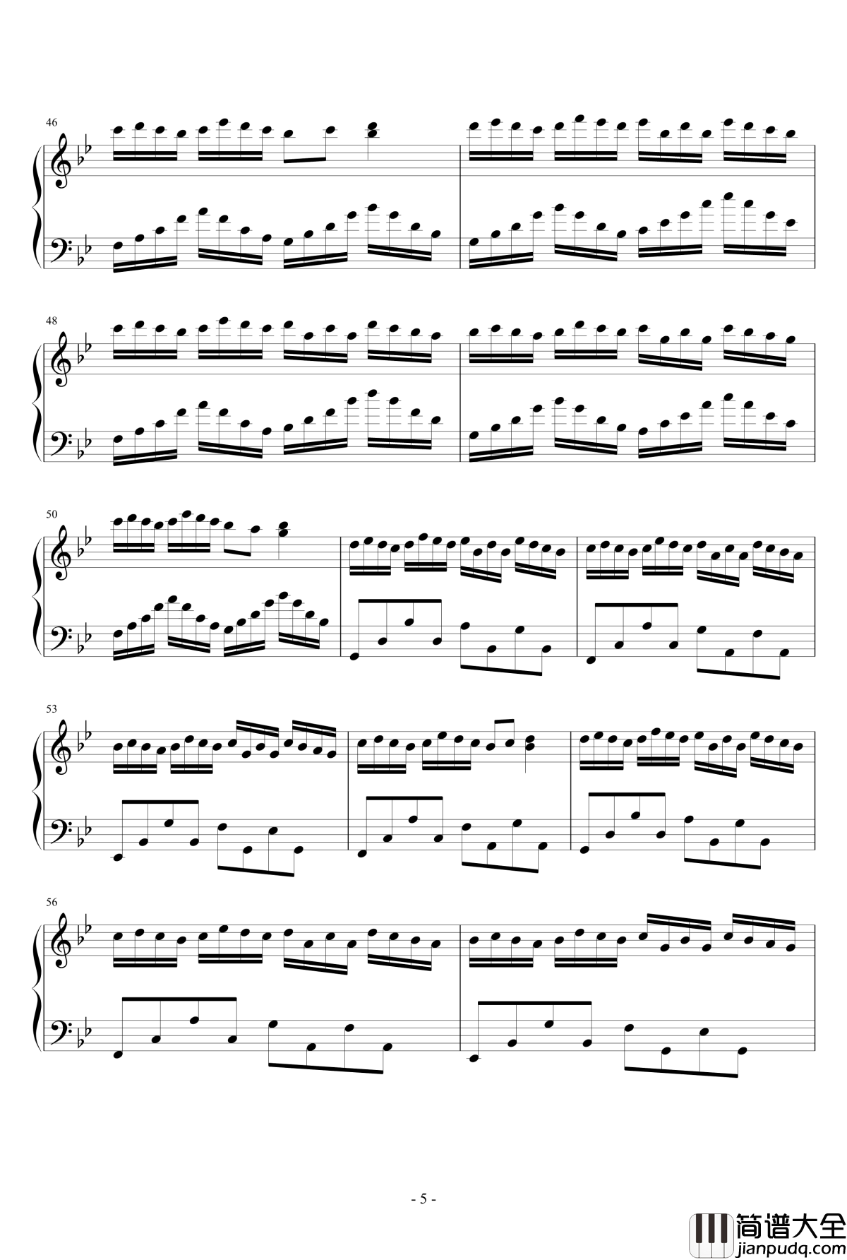 梦忆钢琴谱_默默的歌