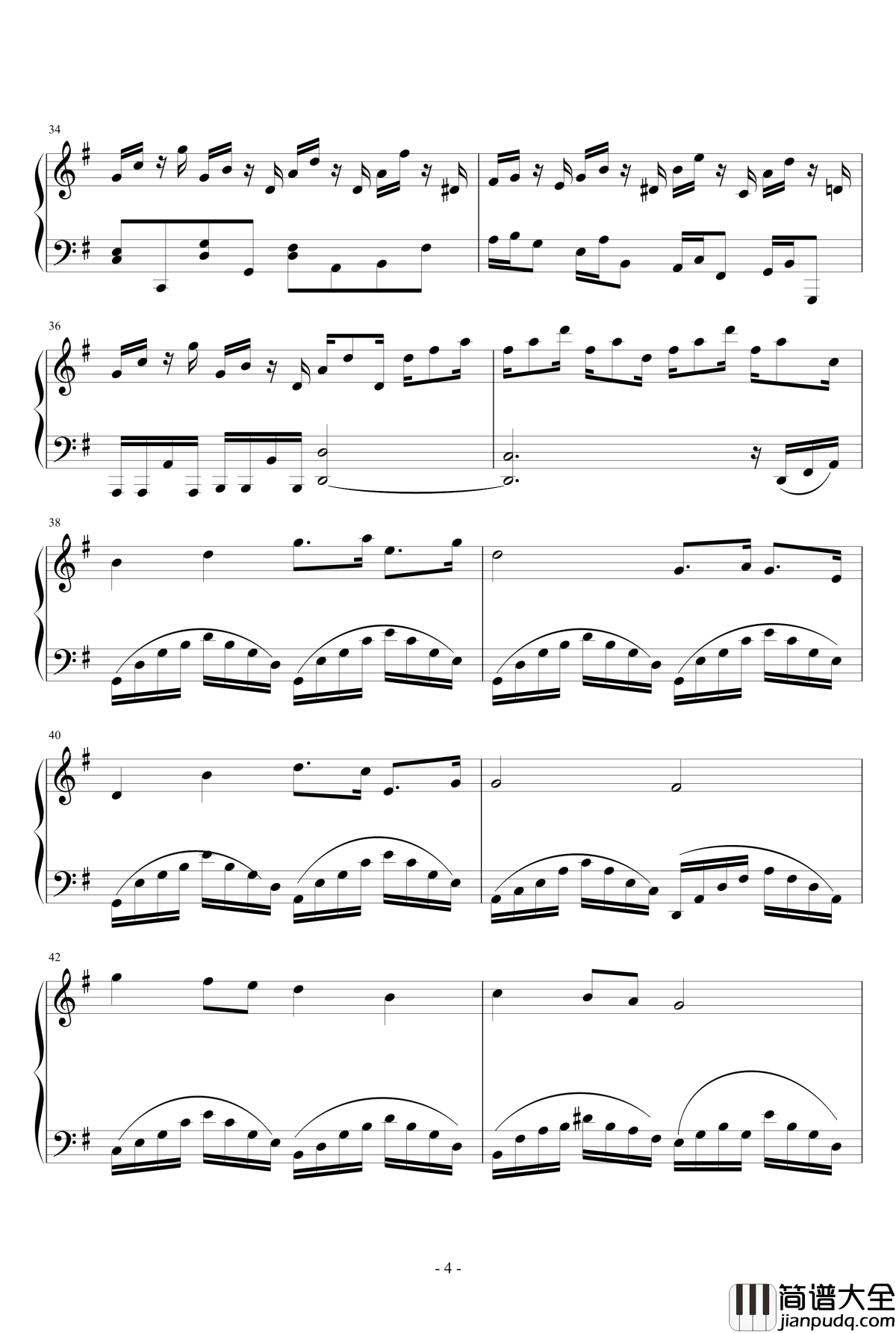 不能言说的梦钢琴谱_思慕