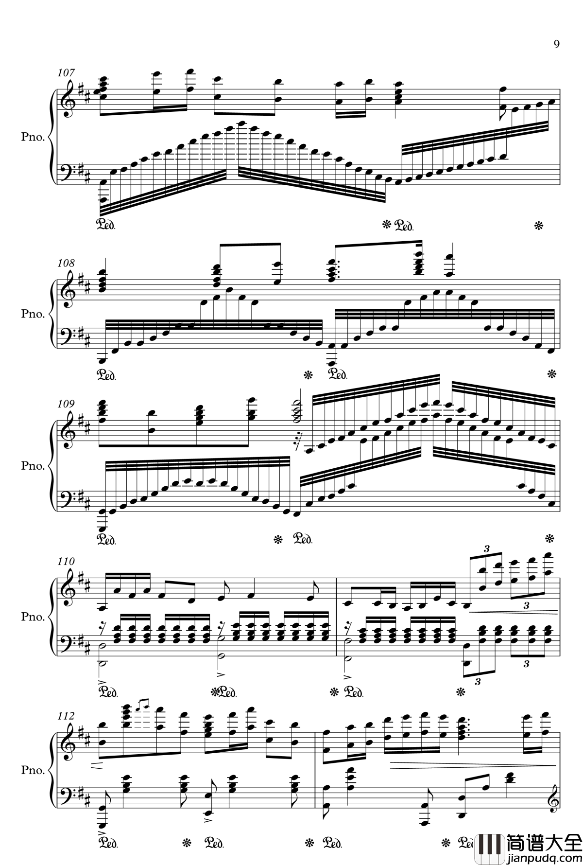 豐收漁歌钢琴谱_鋼琴獨奏改編_李自立