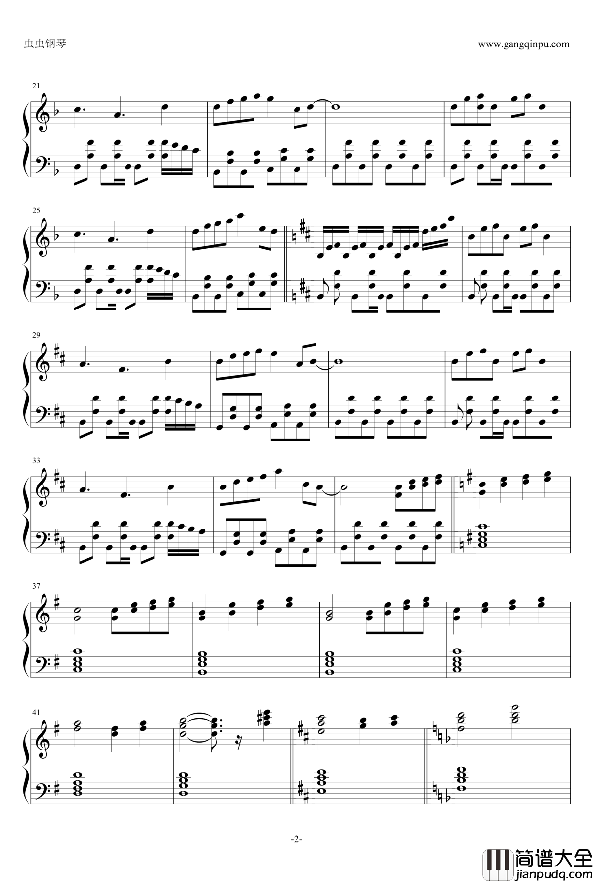 有頂天変Wonderful_Heaven钢琴谱_东方绯想天_东方project