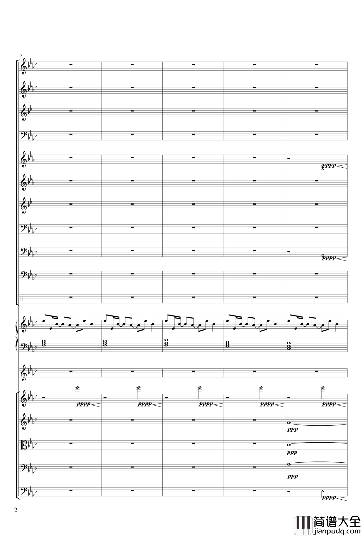 极乐已去钢琴谱_WinXP纪念曲_10572578