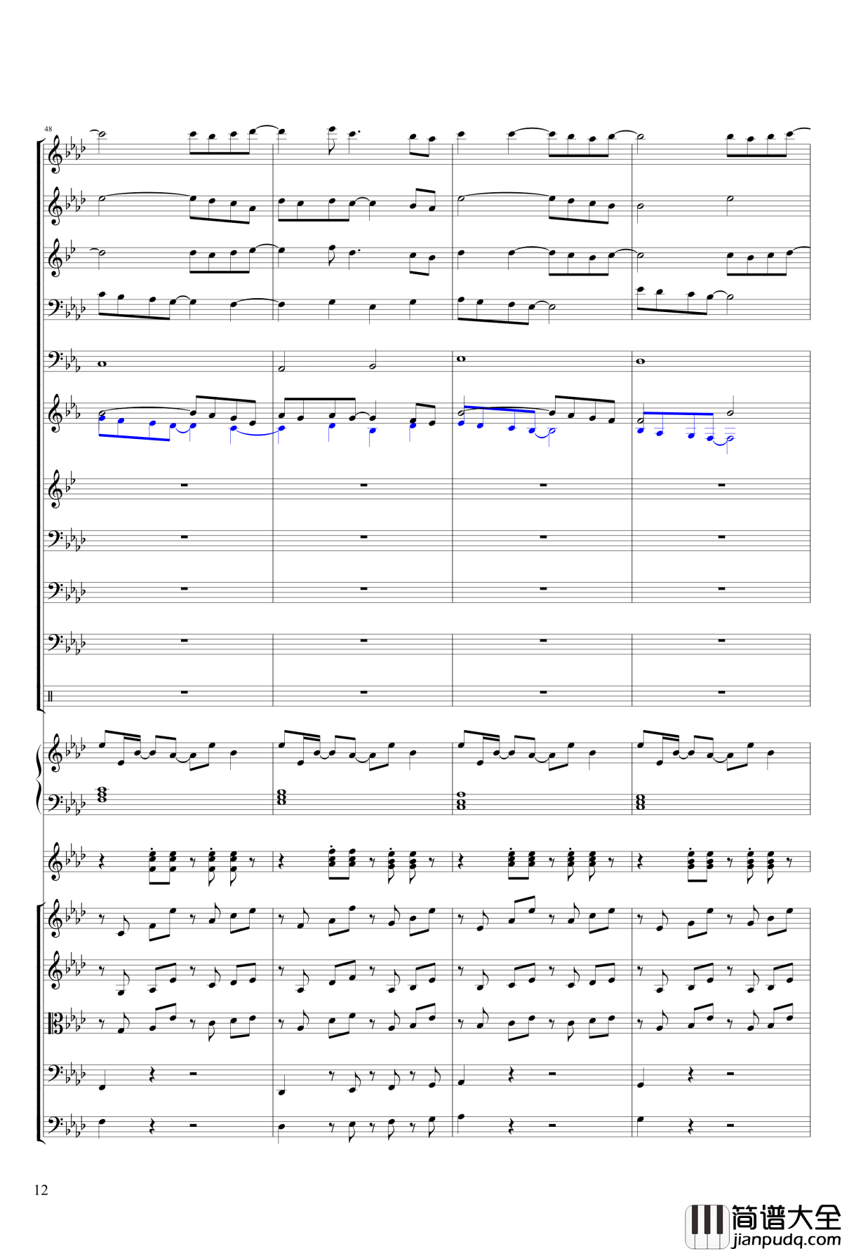 极乐已去钢琴谱_WinXP纪念曲_10572578