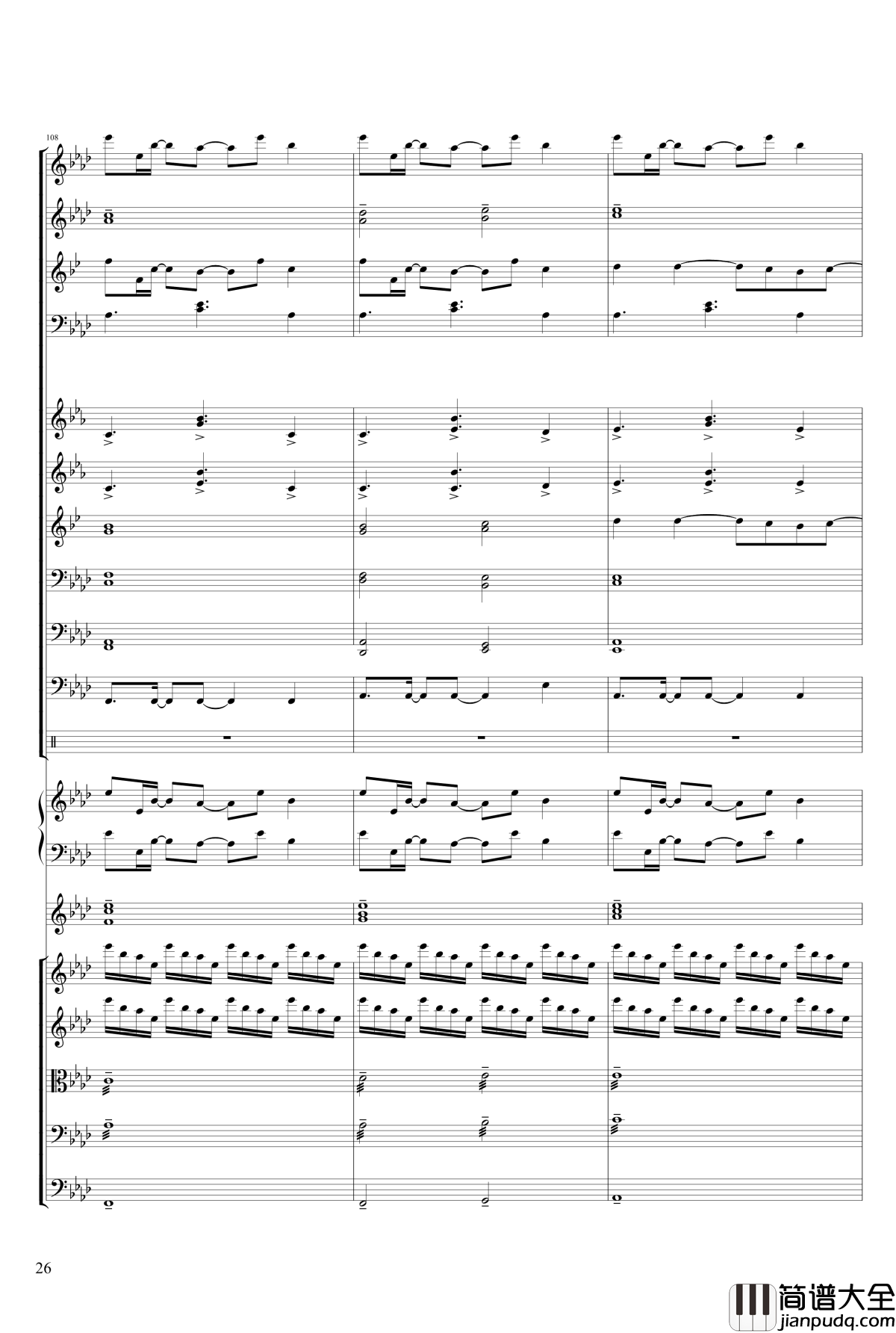 极乐已去钢琴谱_WinXP纪念曲_10572578