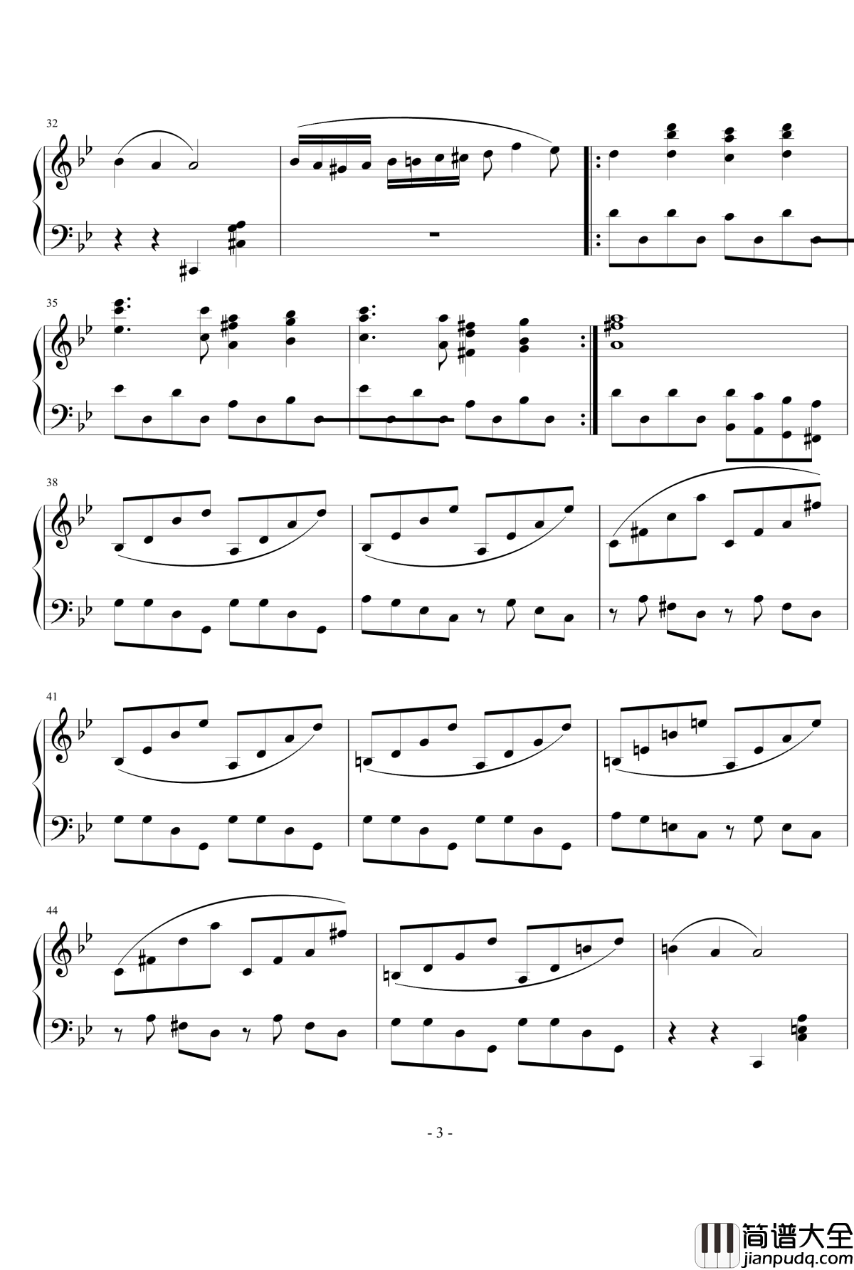 g小调叙事曲钢琴谱_原创_nyride