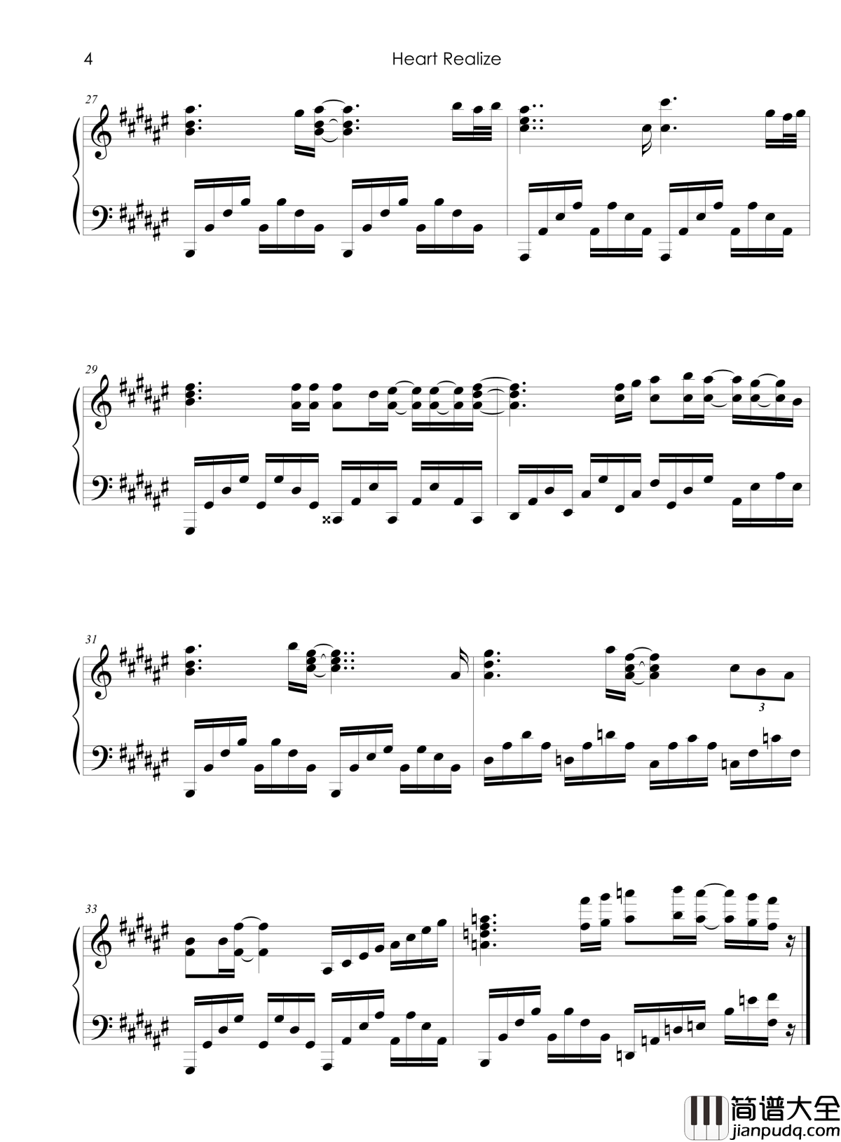 野良神ED钢琴谱_娜娜_野良神