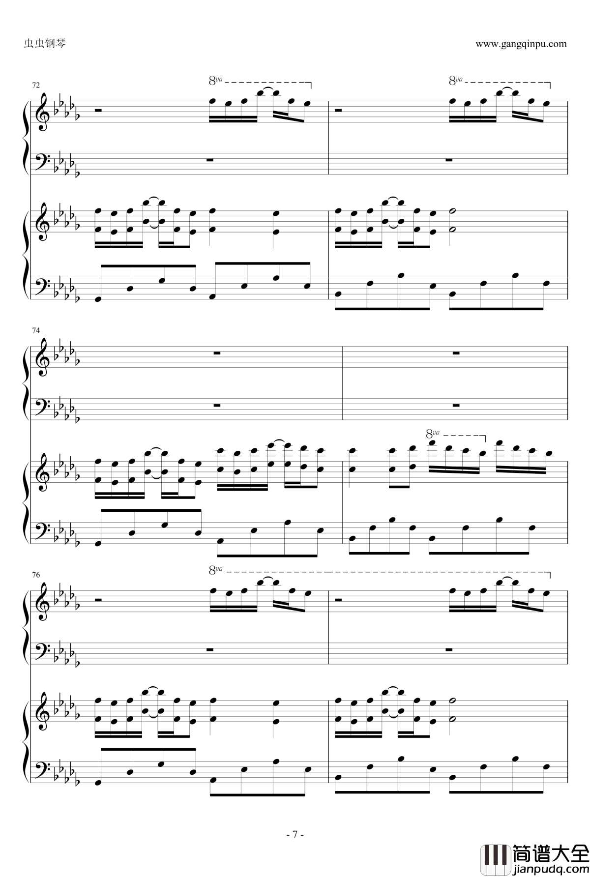 Luv__letter钢琴谱_In$how版_DJ_Okawari