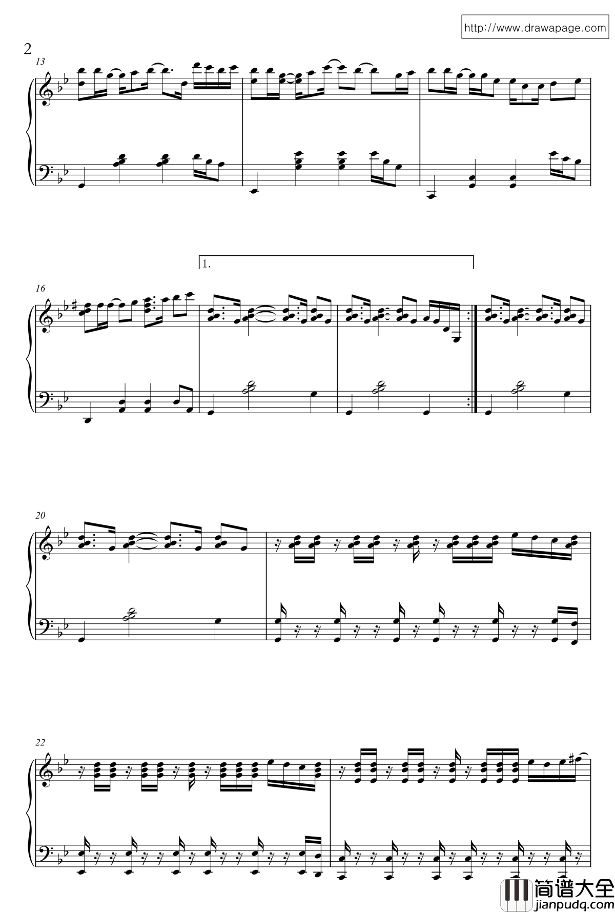 A.I.N.Y.钢琴谱_演唱会钢琴版_邓紫棋