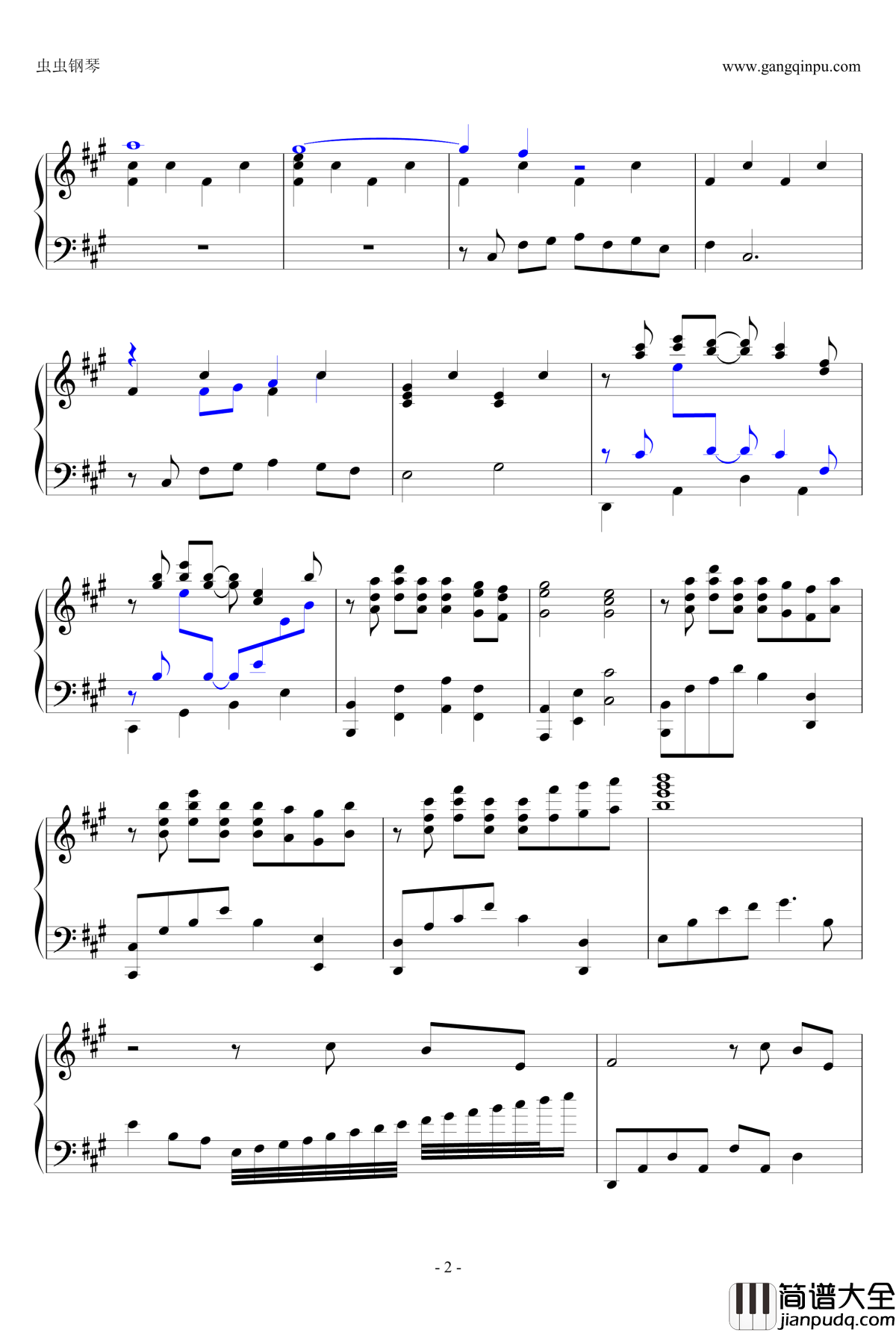 舌尖上的中国2原声音乐初钢琴谱_舌尖上的中国