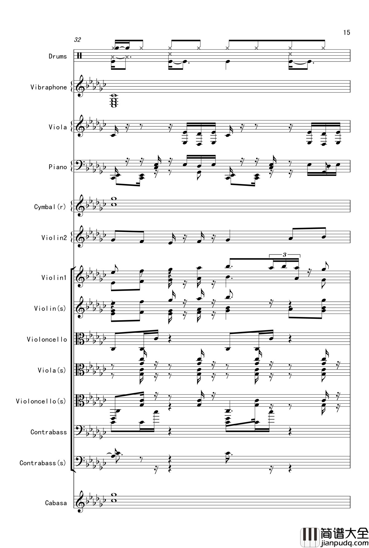 Bad_apple钢琴谱_总谱震撼登场_娜娜X东方_东方project