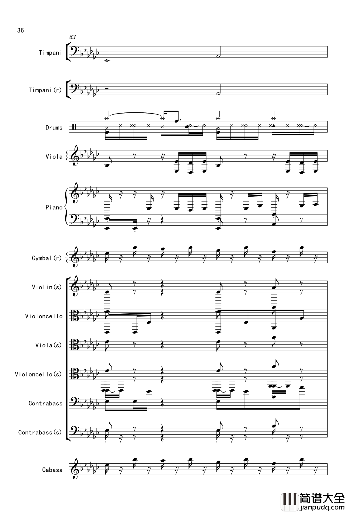 Bad_apple钢琴谱_总谱震撼登场_娜娜X东方_东方project