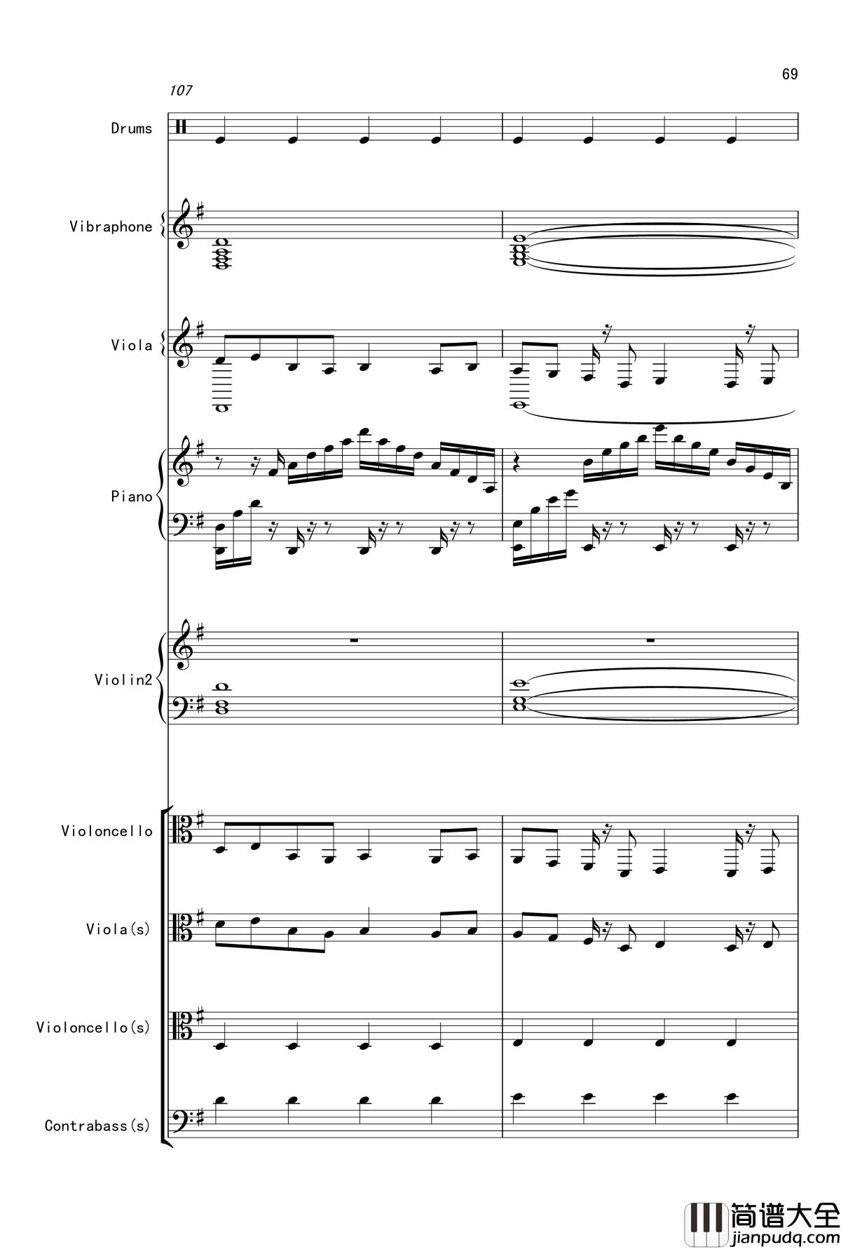 Bad_apple钢琴谱_总谱震撼登场_娜娜X东方_东方project