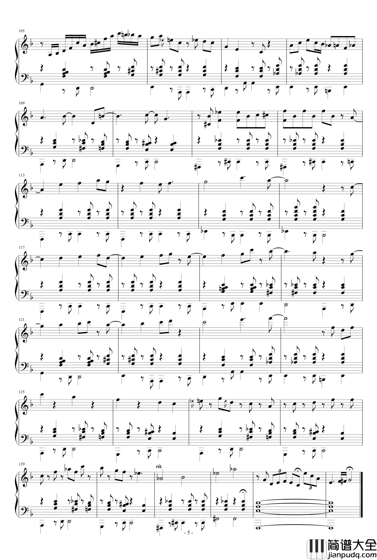 Alice's_Bossa_Nova钢琴谱_OMM