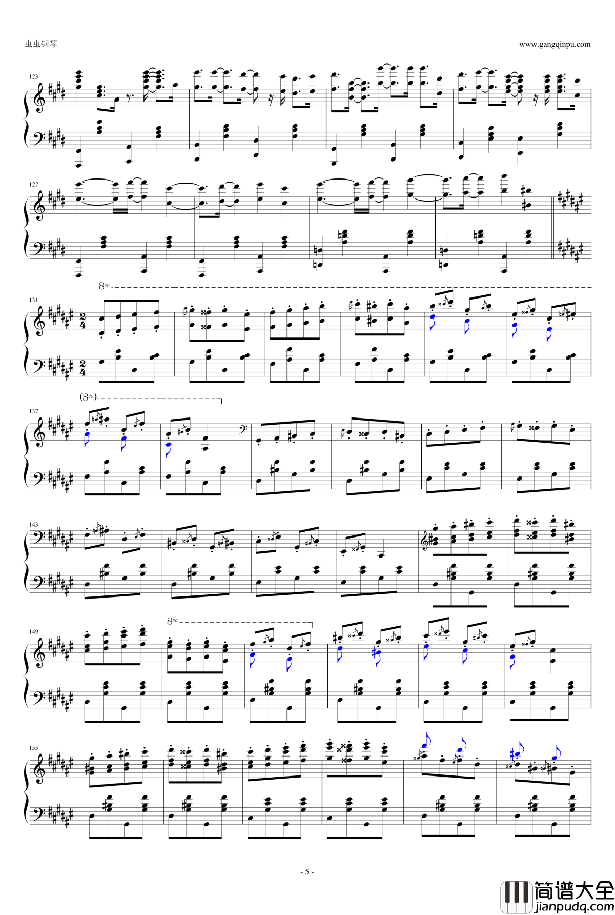 Attraction钢琴谱_独奏_Kwon_Bo_Young