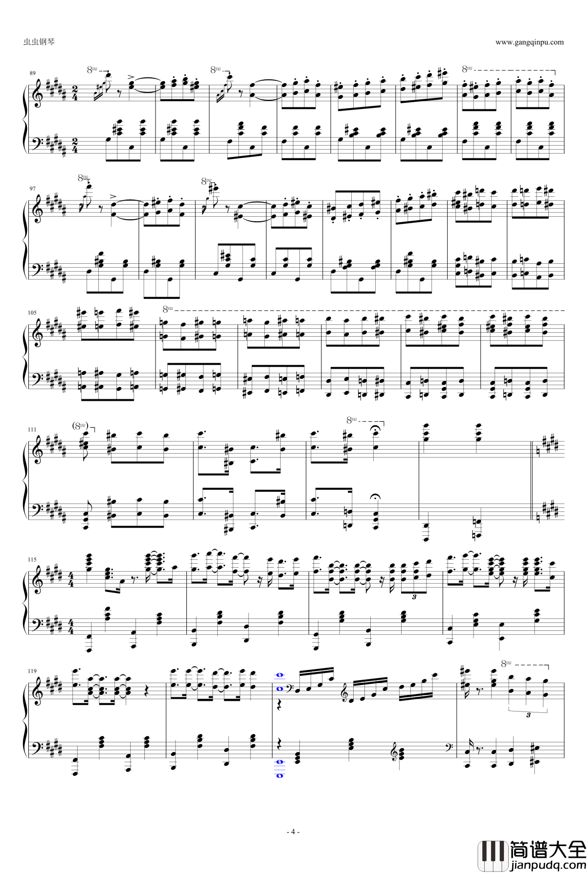 Attraction钢琴谱_独奏_Kwon_Bo_Young