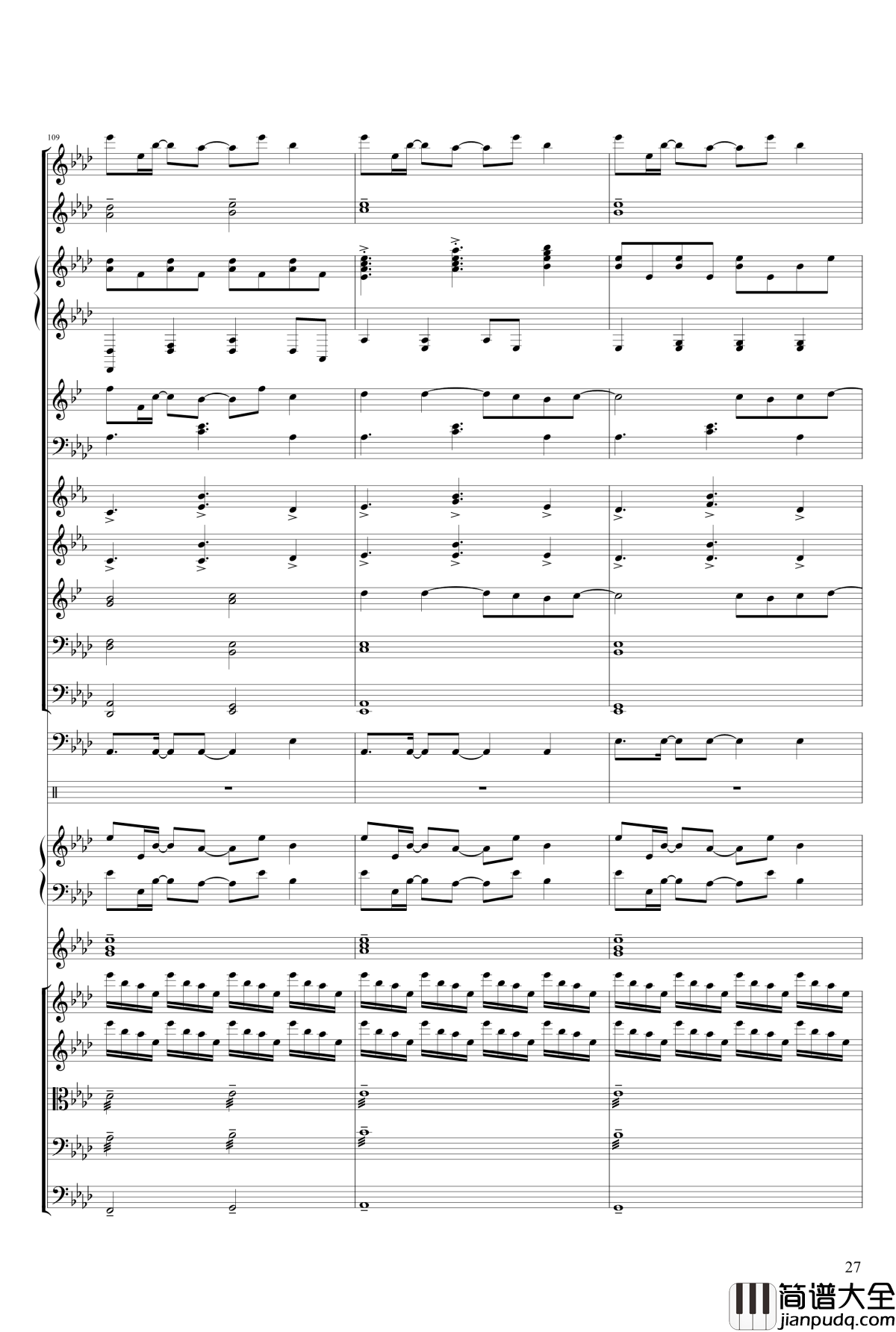 冰雪极乐已去钢琴谱_Let_XP_Go_融合_Dr_Hope