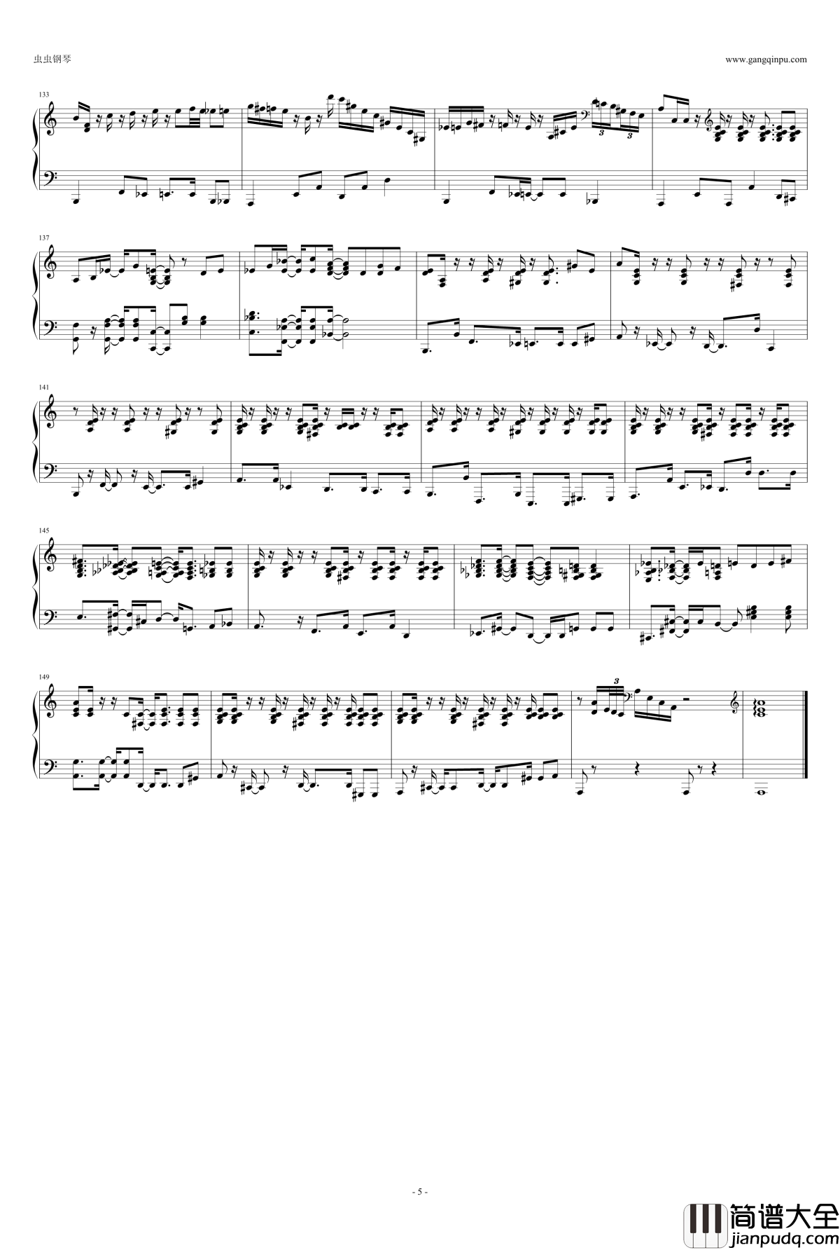 Beguine钢琴谱_gyuri_villas