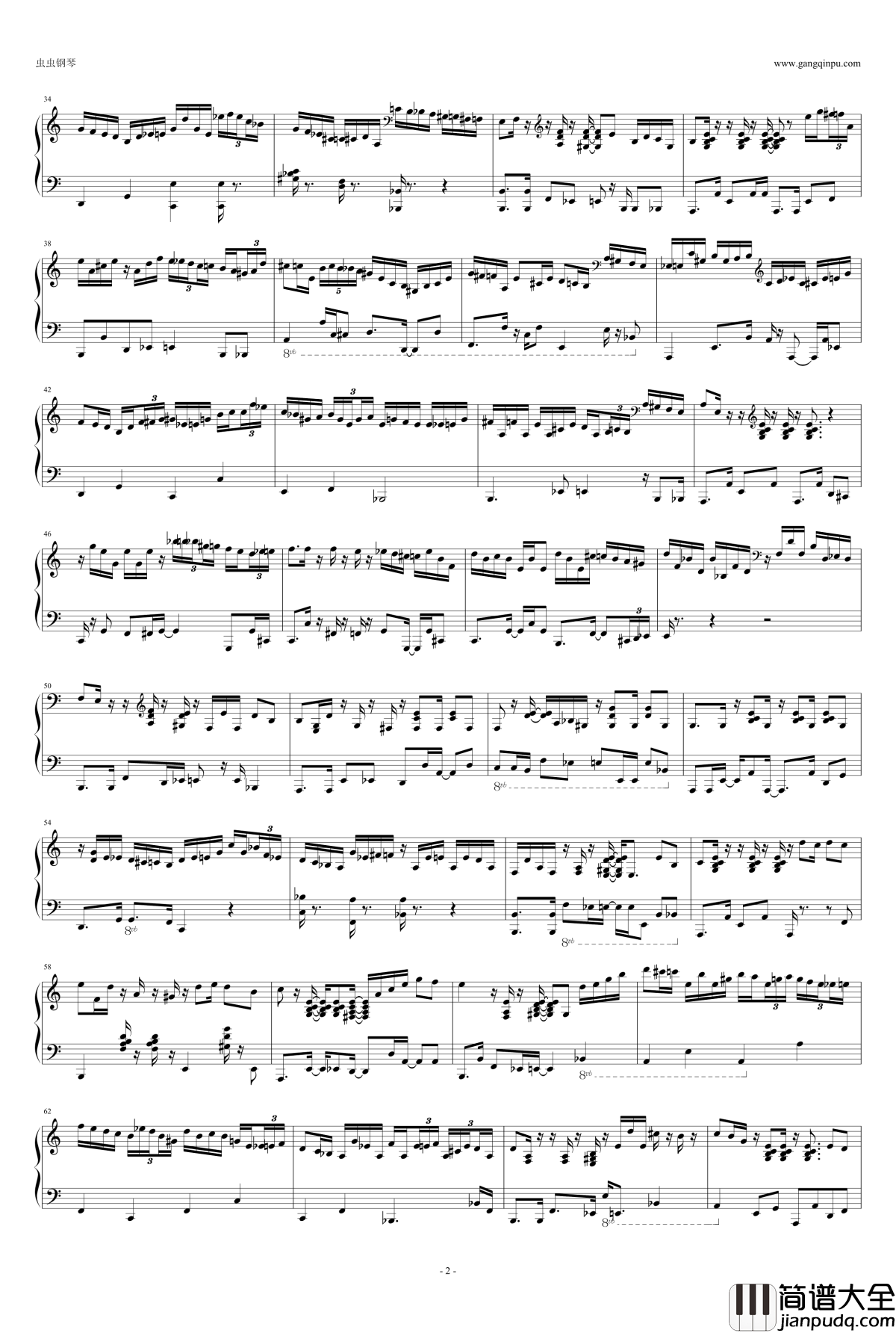 Beguine钢琴谱_gyuri_villas