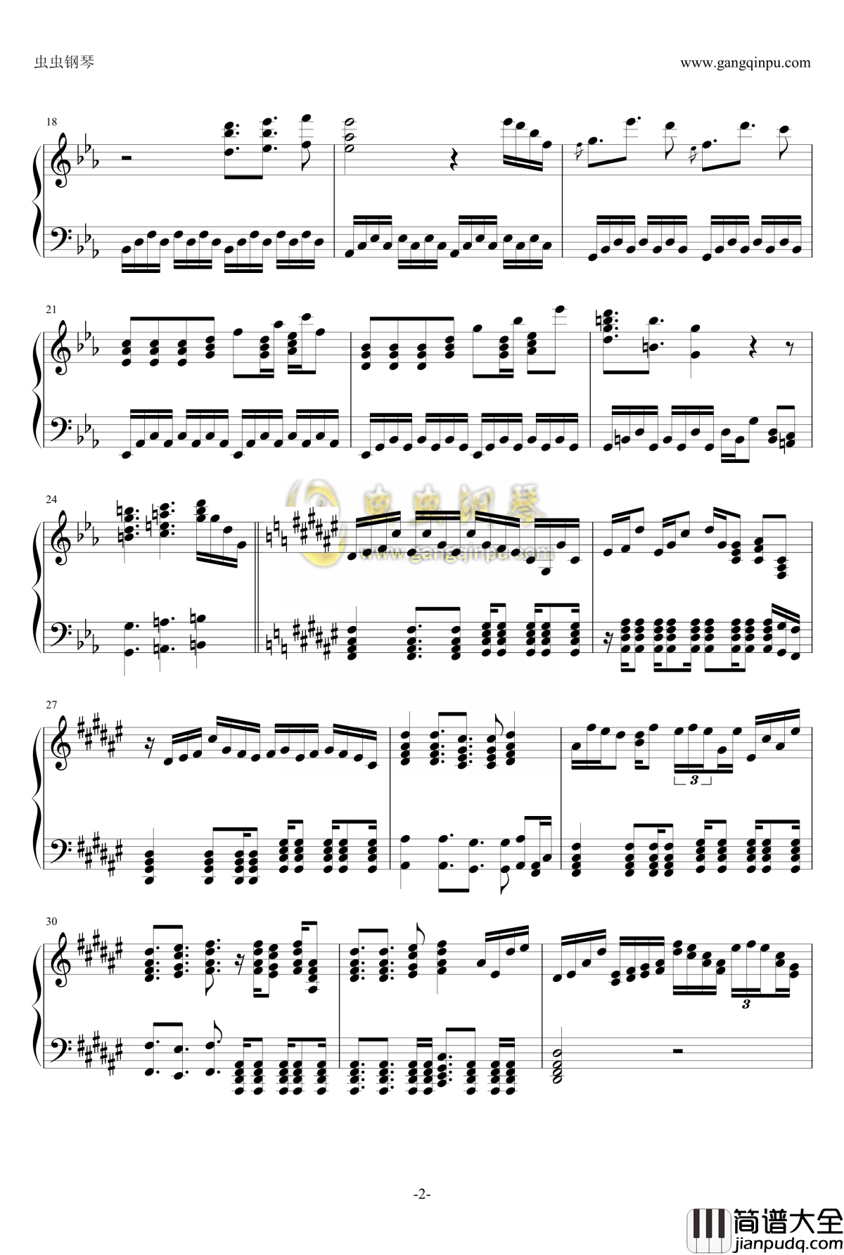 オルフェの詩钢琴谱_西方稀翁玉