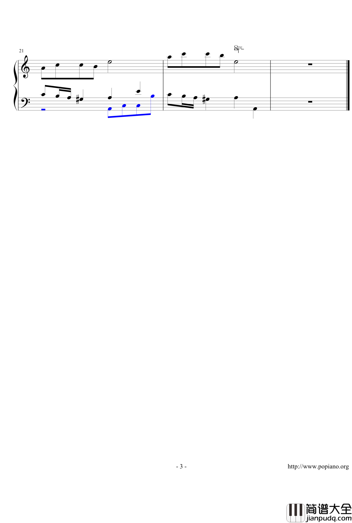 三部创意曲钢琴谱_hello!巴赫