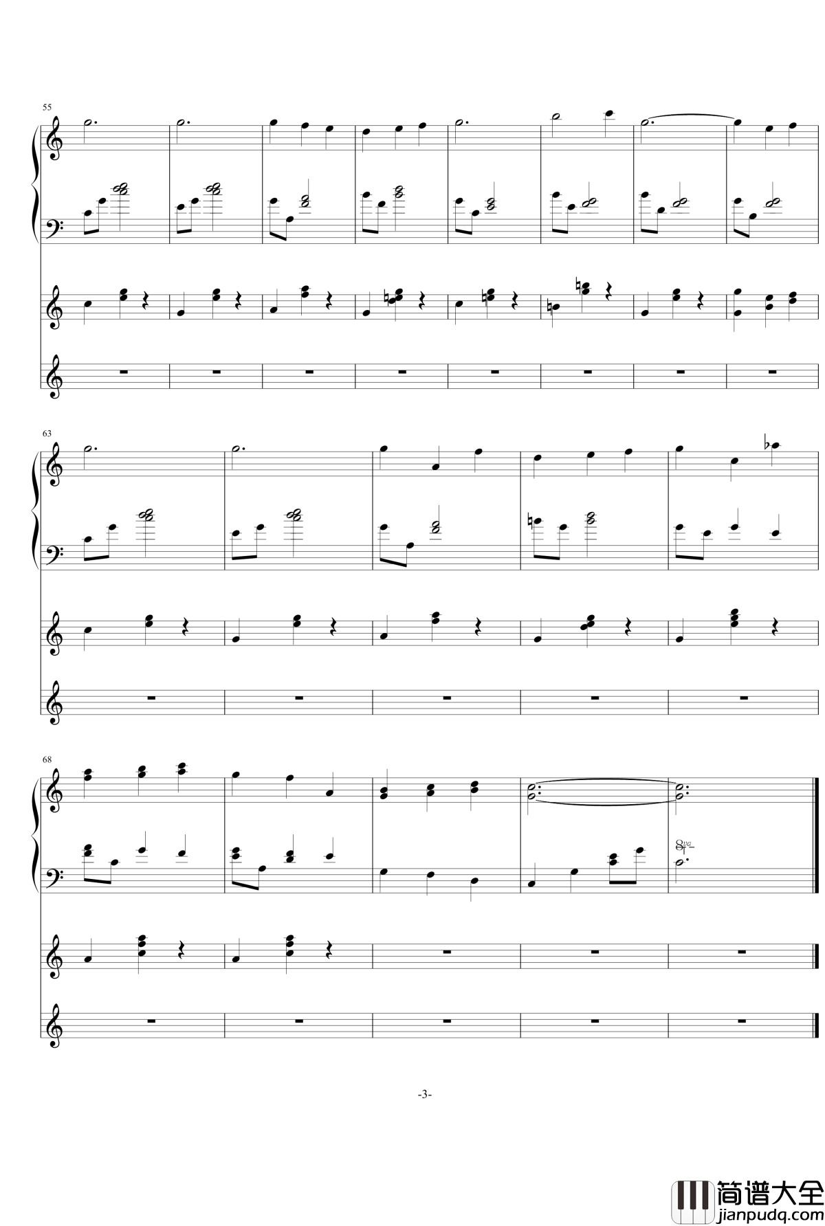 April_Air钢琴谱_琴瑟在御