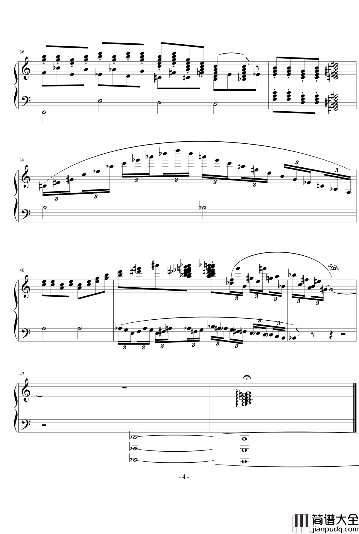 前奏曲与三部创意曲钢琴谱_流行追梦人