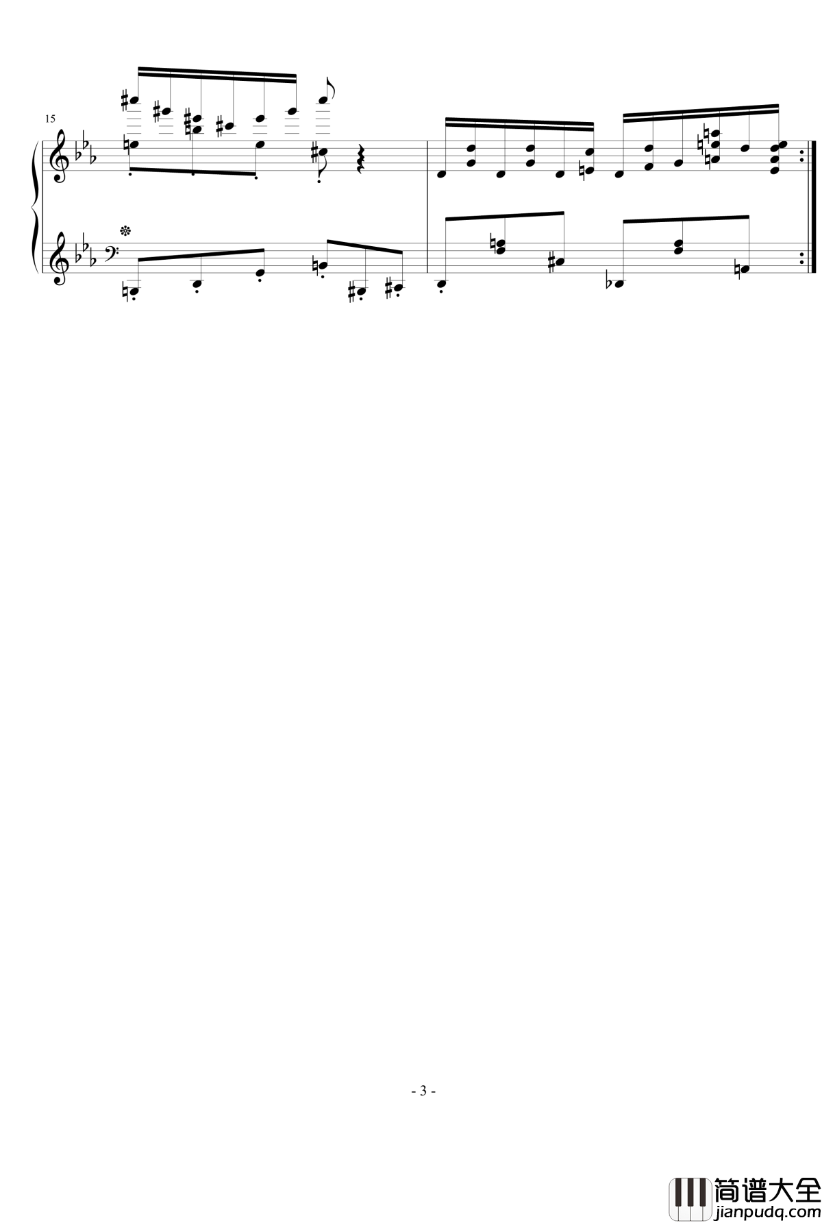 风一样的女子_流行追梦人_钢琴谱