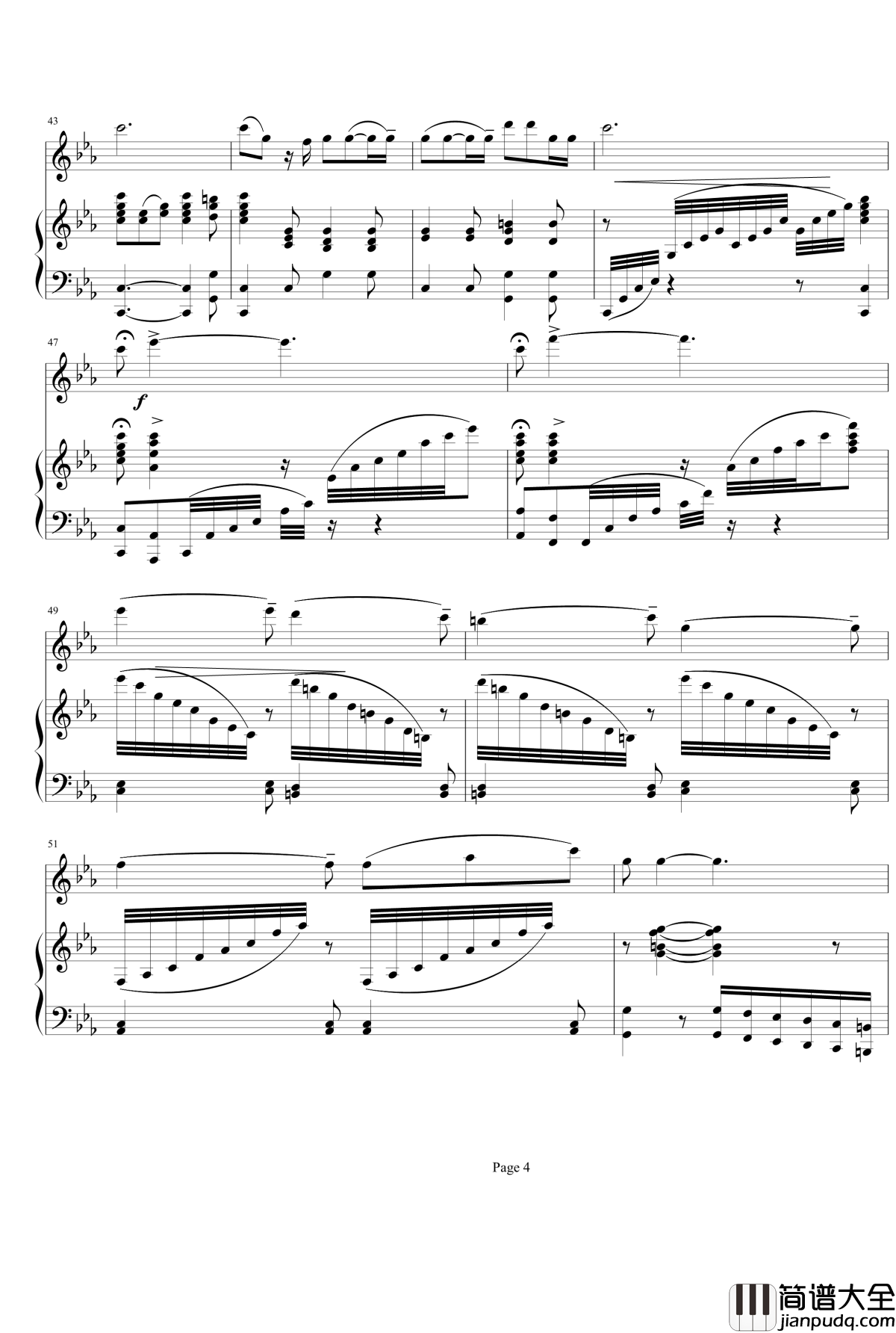 再别康桥钢琴谱_大提琴与钢琴_项道荣