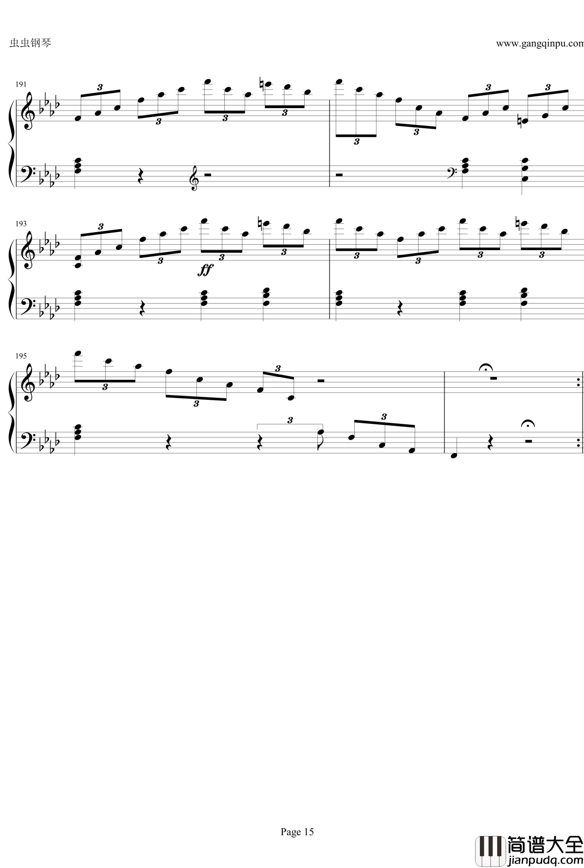 贝多芬第一钢琴奏鸣曲钢琴谱_作品2，第一号_贝多芬_beethoven