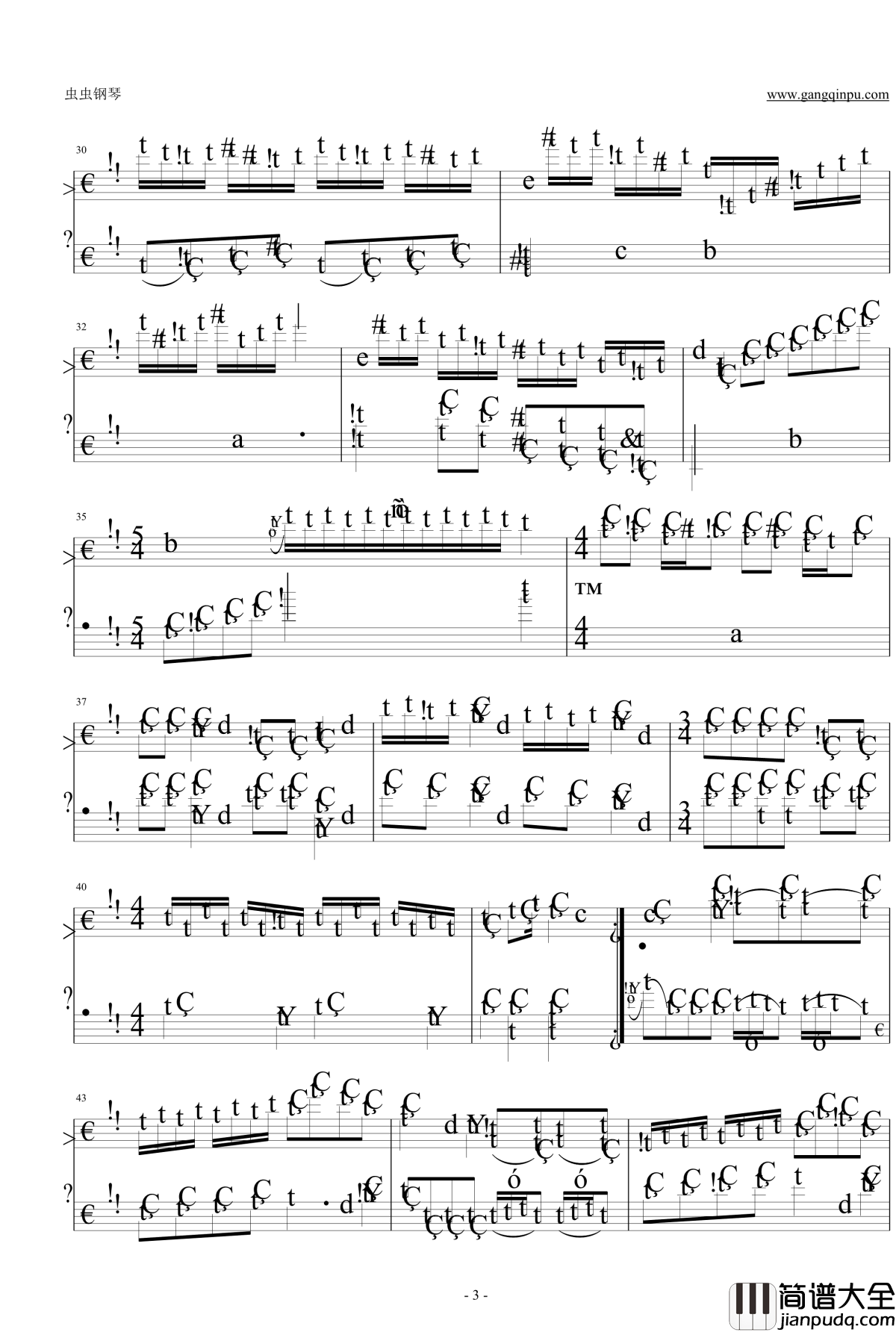 Piano_Sonata_No._33_in_D_Major钢琴谱_Leif_Ove_Andsnes