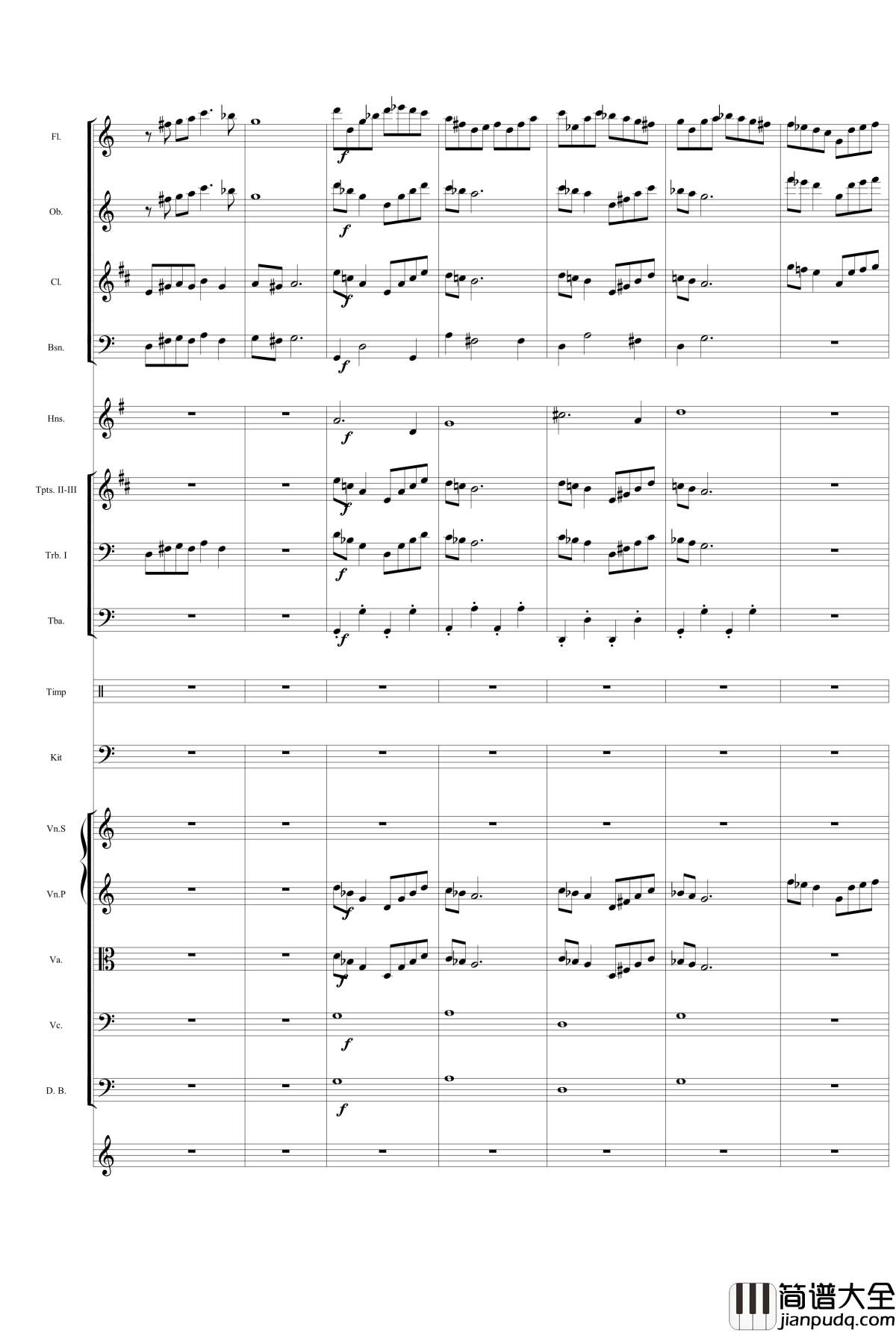 华丽乐章No.1钢琴谱_幻想_gyf513