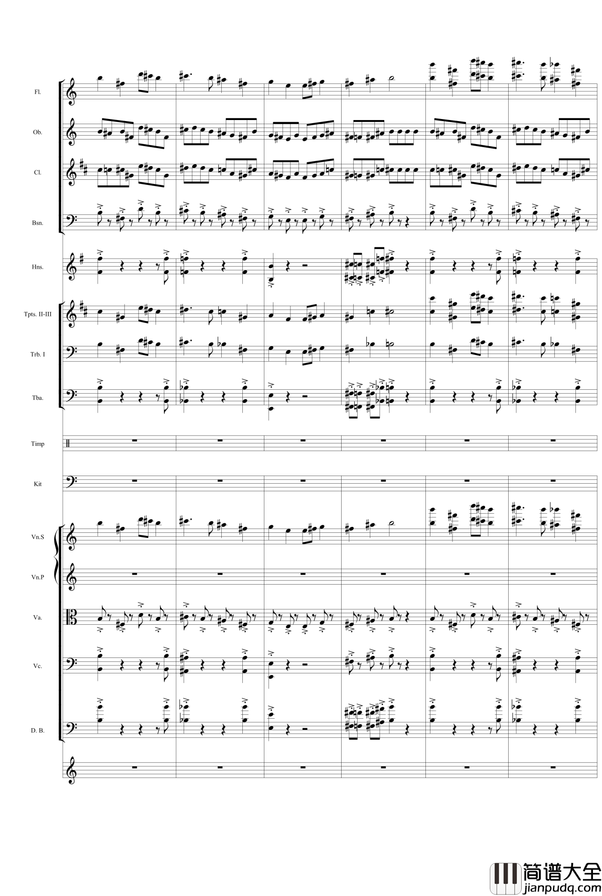 华丽乐章No.1钢琴谱_幻想_gyf513