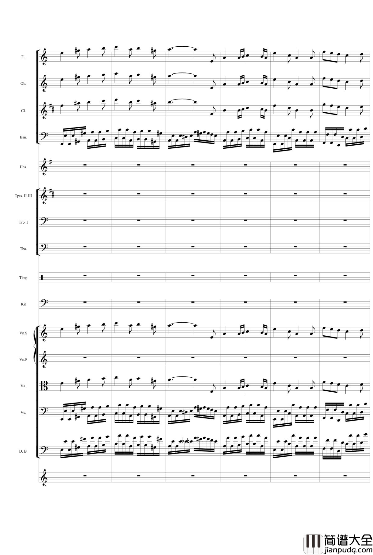 华丽乐章No.1钢琴谱_幻想_gyf513