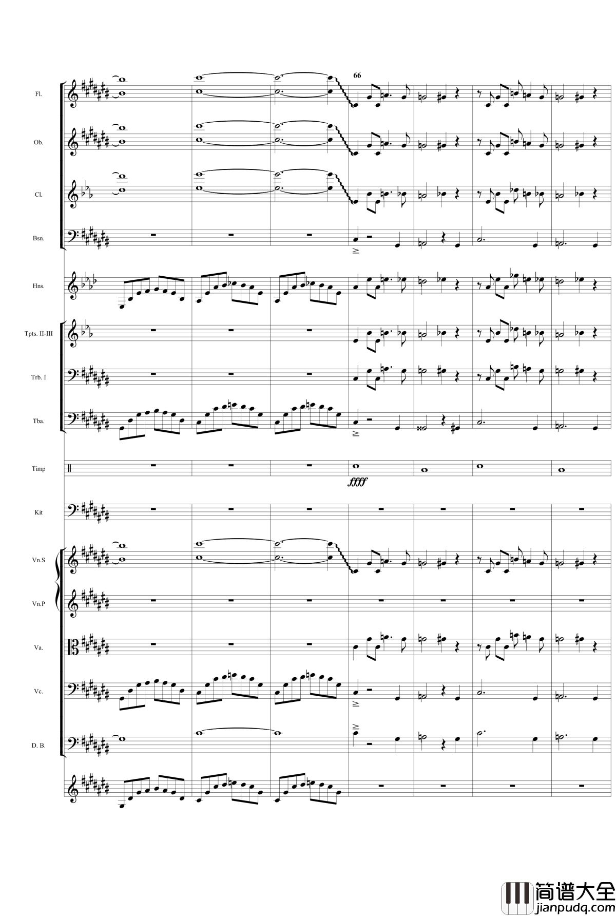 华丽乐章No.1钢琴谱_幻想_gyf513