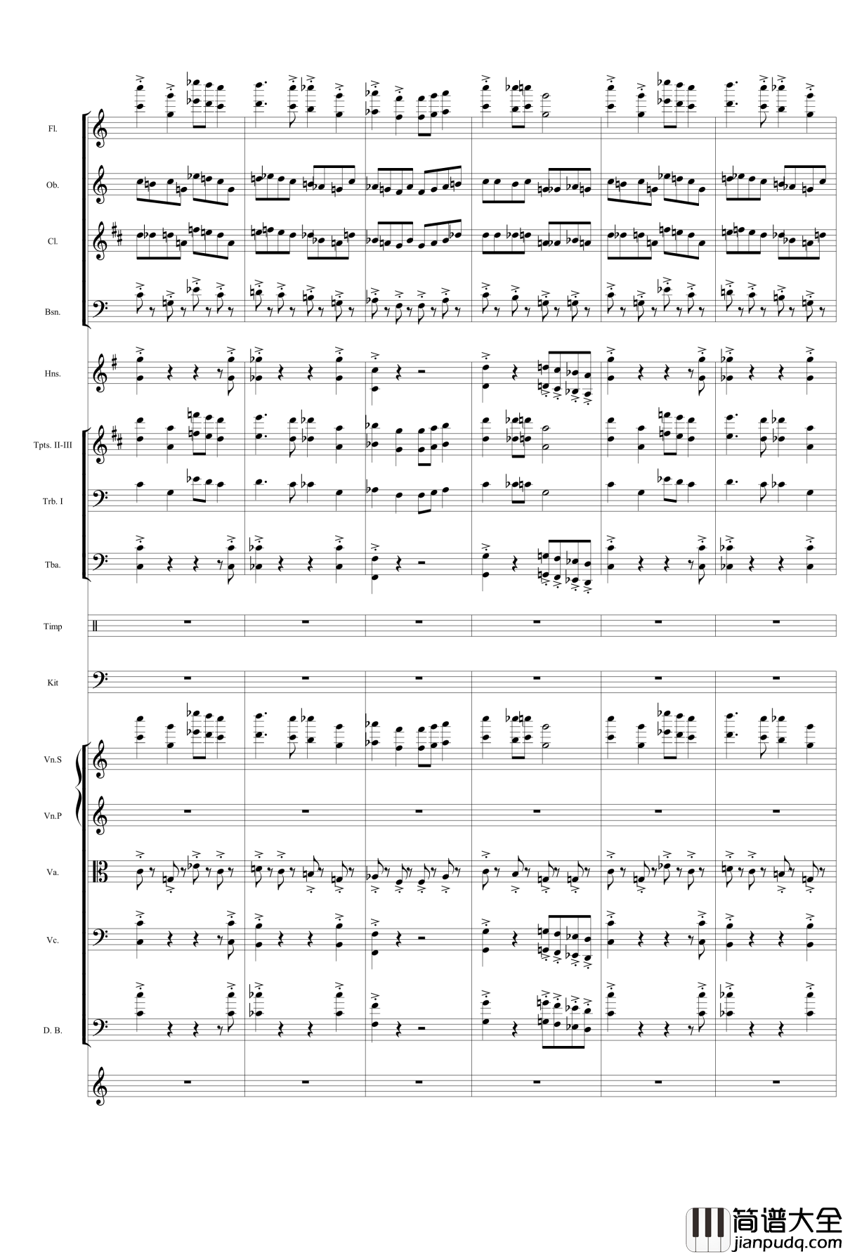 华丽乐章No.1钢琴谱_幻想_gyf513