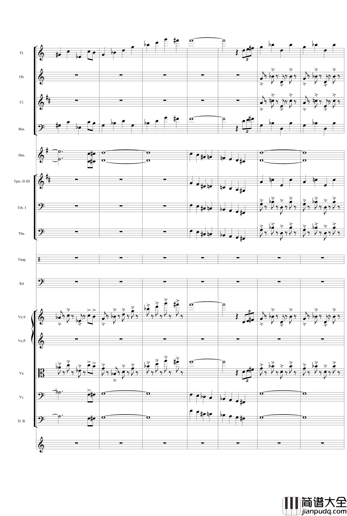 华丽乐章No.1钢琴谱_幻想_gyf513